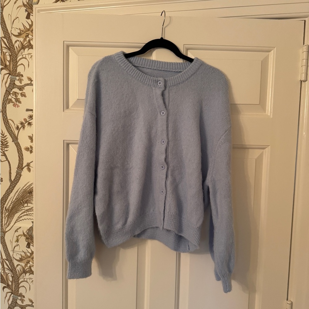 Daily Drills Blue Cardigan
